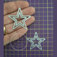 Matriz Corte Metal Scrapbook - FDIV-212 - Estrela 5 pontas