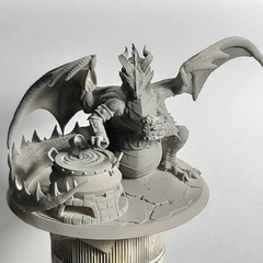 Miniatura Resina Dragon Glitz Juegos De Rol D&d Wargames para pintar