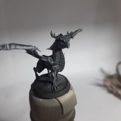Dragon mini pintado Negro - comprar online