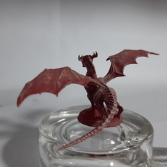 Dragon mini pintado Rojo en internet