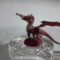 Dragon mini pintado Rojo