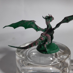 Dragon mini pintado Verde - tienda online