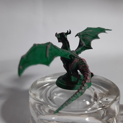 Dragon mini pintado Verde en internet