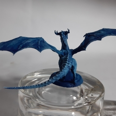Dragon mini pintado Azul