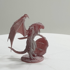 Pack 5 dragones abishai en resina de 48mm en internet