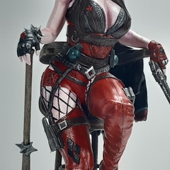 Figura Harley Quinn En Resina Pintada A Mano 18 Cm en internet