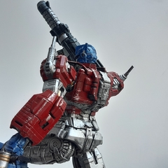 Imagen de Figura Optimus Prime Transformers Resina 41cm Pintado A Mano