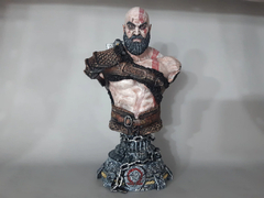 busto Resina 3d Busto Kratos God Of War pintado premium en internet