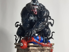 Kit resina 3d venom vs spiderman Sin Armar Ni Pintar - tienda online