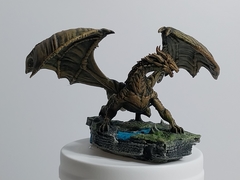 Miniatura Resina Dragon Illizini pintado a mano. Juegos de rol D&D Wargames en internet