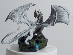 Miniatura Resina Dragon Illizini pintado a mano. Juegos de rol D&D Wargames - JS3D