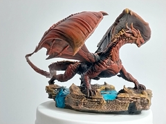 Miniatura Resina Dragon Illizini pintado a mano. Juegos de rol D&D Wargames