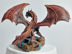 Miniatura Resina Dragon Illizini pintado a mano. Juegos de rol D&D Wargames - comprar online