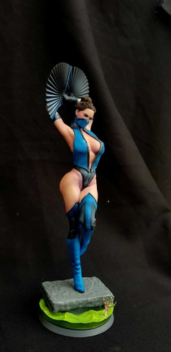 Kit resina 3d Kitana Mortal Kombat Sin Armar Ni Pintar - tienda online