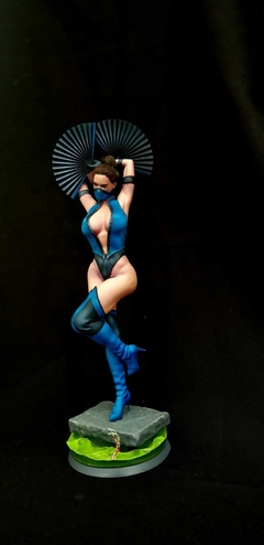 Kit resina 3d Kitana Mortal Kombat Sin Armar Ni Pintar - comprar online