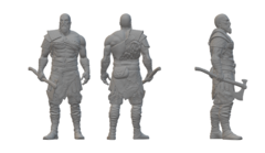 Figura Kratos God of War 75 mm