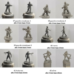 Pack de 12 figuras de 32 mm a elección en Resina - tienda online