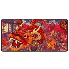 Mousepad Gamer Redragon Flick XL Festival do Dragão 900x400x3mm (Speed) P032FD