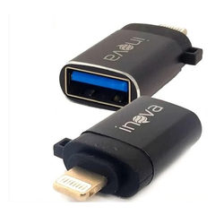 Adaptador OTG Iphone Para USB 3.0 Inova ZJT-30099