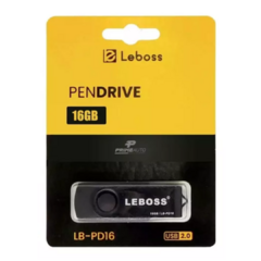 Pen Drive USB 2.0 Slim 16GB Knup Leboss Premium