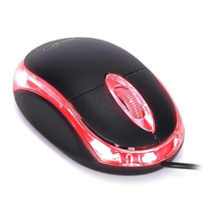 Mouse Óptico Knup USB Scroll Compacto Led