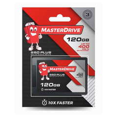 SSD 120GB MasterDrive Sata III Leitura 430MB/S Gravacao 400MB/S - 1 Ano de Garantia