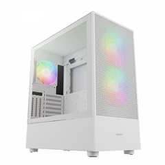 Gabinete Gamer Gamdias Talos E3 Mesh Elite White *Com 3 Fans ARGB* - E-ATX, ATX, Micro-ATX e Mini-ITX