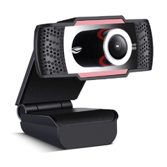 Webcam C3Tech WB-100BK Full HD 1080P com Microfone Integrado