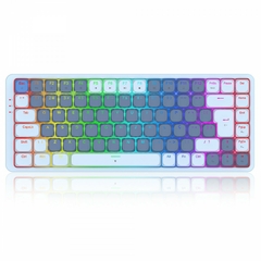 Teclado Mecânico Gamer Redragon Vili Led RGB Switch Brown Low-Profile