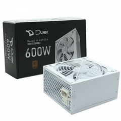 Fonte ATX 600W Real PFC Ativo 80 Plus Bronze Duex DX 600FSE+ White Series