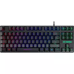 Teclado Semi Mecânico 80% Fortrek Fearless 80 TKL Rainbow