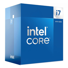 Processador Intel Core i7 14700 3.40GHz (5.40GHz Max Turbo) 20N/28T 33MB Cache LGA 1700 (com vídeo)(com cooler box) - BX8071514700