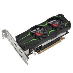 Placa de Vídeo AMD RX 570 4GB GDDR5 Pcyes Dual Fan Low Profile 128 Bits (4 HDMI) - 2 Anos de Garantia