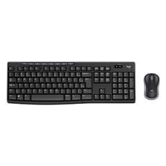 Kit Teclado e Mouse Sem Fio Logitech MK270 2.4GHZ 10M