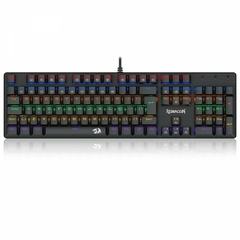 Teclado Mecânico Redragon Valheim Rainbow Switch Blue