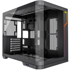 Gabinete Gamer Redragon Wideload Extreme Black CA-605B *Sem Fan* - ATX, Micro-ATX e Mini-ITX