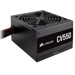 Fonte ATX 550W PFC Ativo 80 Plus Bronze Corsair CV550 - 3 Anos de Garantia (com Cabo de Força)