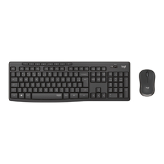 Kit Teclado e Mouse Sem Fio Logitech MK295 2.4GHZ 10M