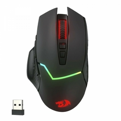 Mouse Gamer Redragon Mirage Pro Wireless 8.000 DPI RGB 8 Botões Programáveis Black M690