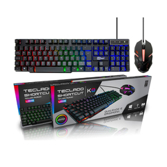 Kit Gamer MBTech K8 Teclado + Mouse Led Rgb - comprar online