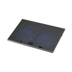 Base Para Notebook C3Tech NBC-80BK 17.3" com 2 Cooler Led Azul