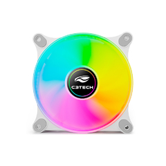 Cooler Fan F9-L160WH RGB 12CM White RGB C3Tech