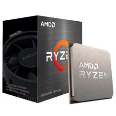 Processador AMD Ryzen 5 5600 3.50GHz (4.40GHz Max Turbo) 6N/12T 35MB Cache AM4 (sem vídeo) - 100-100000927BOX