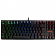 Teclado Mecânico 80% Redragon Kumara Black RGB Switch Brown V2