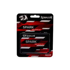 SSD 960GB Redragon Spark Sata III Leitura 550MB/S Gravacao 480MB/S - 1 Ano de Garantia - comprar online