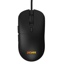 Mouse Gamer Pcyes Basaran Black Vulcan RGB 12.400DPI 6 Botões - Pmgbrbv