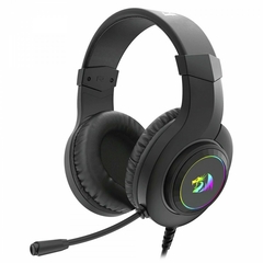 Headset Gamer Redragon Hylas USB Surround 7.1 Preto H371 Led RGB