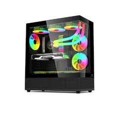 Gabinete Gamer C3Tech Aquarius MT-G850BK *Sem Fan Led* - ATX - Micro ATX e Mini ITX