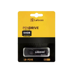 Pen Drive USB 2.0 Slim 64GB Knup Leboss Premium