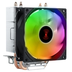 Air Cooler Pcyes Lorx 92mm Led Rainbow Intel/AMD LGA1700 | AM5 HeatPipe: 2 (6mm) TDP: 100W